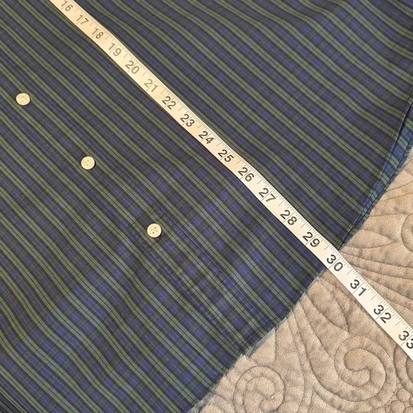 J. Crew Performance Shirt in Blue and Green - Picture 12 of 13
